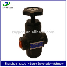 yuken manual hydraulic flow control valve for expanded metal machine